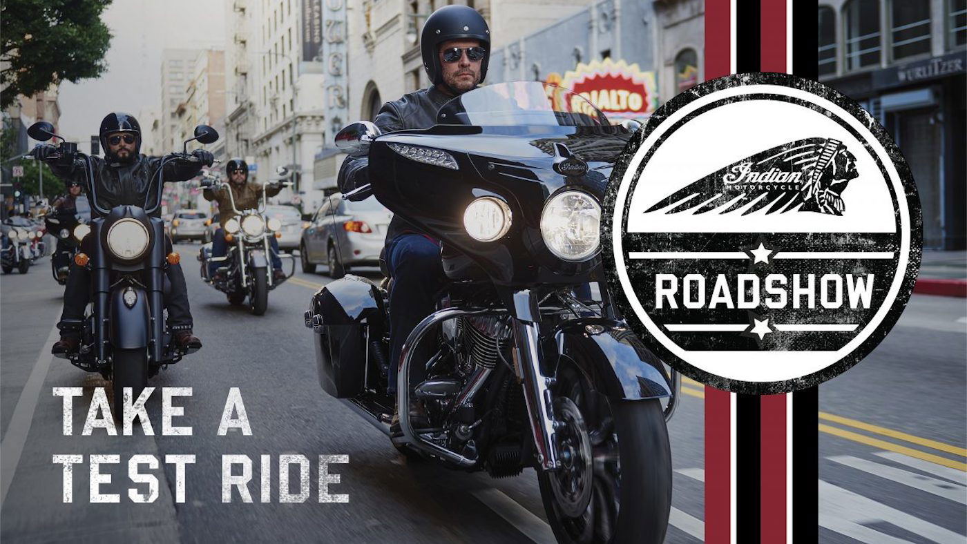 indian test ride roadshow